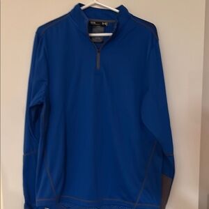 Nike Blue Quarter-Zip Pullover